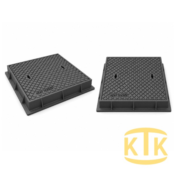Fibretech Döküm Rögar Kapağı Ø600 mm B125 - DKT-600-B7