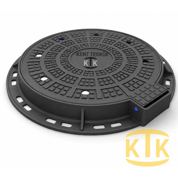 Fibretech Döküm Rögar Kapağı Ø600 mm C250 - DKT-600-C2