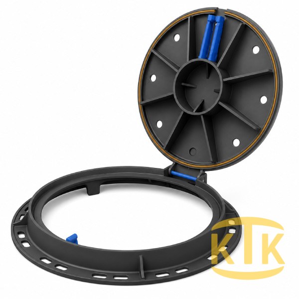 Fibretech Döküm Rögar Kapağı Ø600 mm D400 - DKT-600-D3