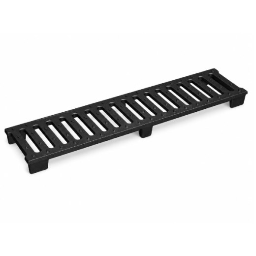 Fibretech Döküm Yağmur Suyu Izgarası 300x500x27 mm D400 - DI-3027-D - Fibretech Kompozit