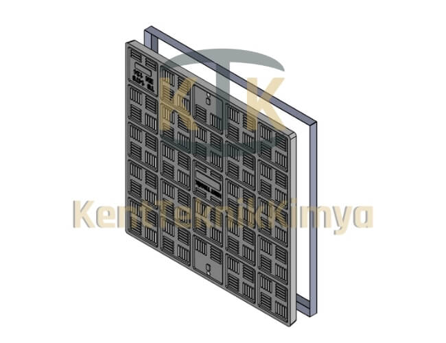 Kompozit Rögar Kapağı Takımı 800x800 mm