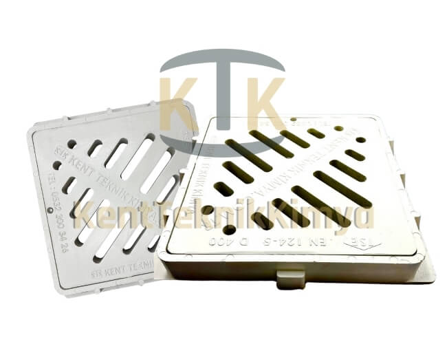 Kompozit Yağmur Suyu Izgara Takımı 500x500 mm