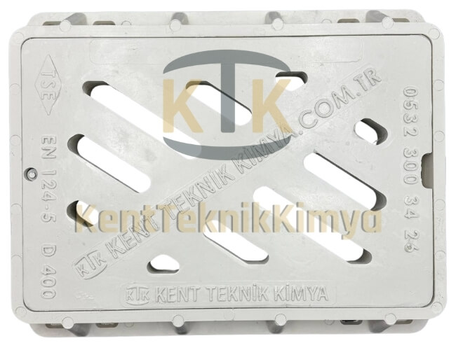 Kompozit Yağmur Suyu Izgara Takımı 400x600 mm